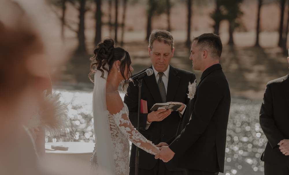 Reading vows to one another